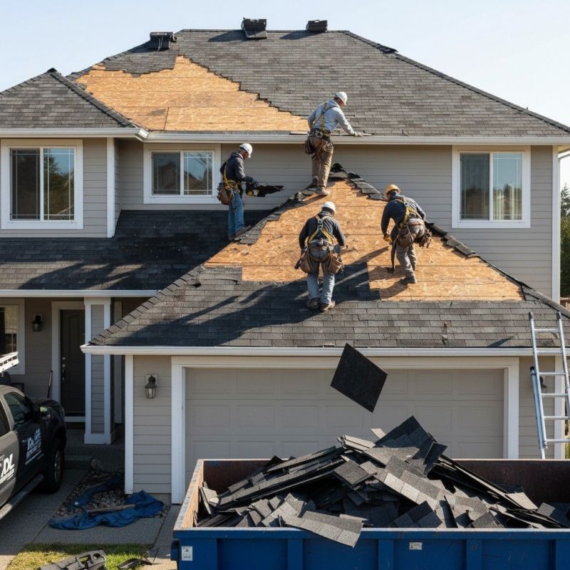 Asphalt Roof Replacement in Manchester, NH